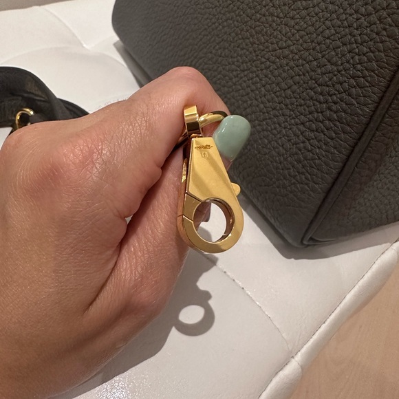 Hermes Kelly 25 Etain - like new condition! Rare - Picture 14 of 16